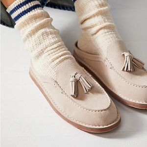 Jeffrey Campbell Laid Back Loafer Suede Mules Size 9